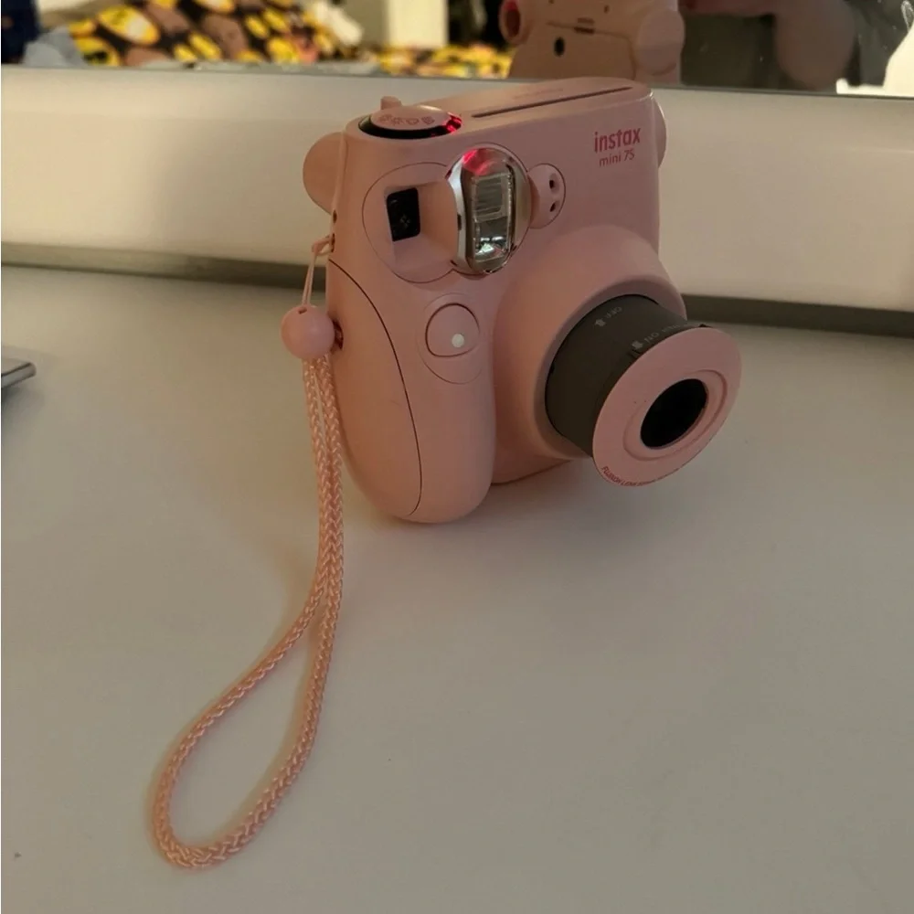 Pink Polaroid Photo printing Camera
